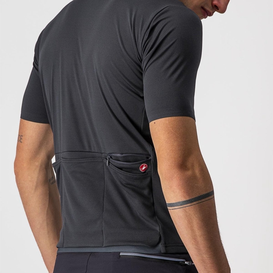 Castelli UNLIMITED ALLROAD Jersey Heren Donkergrijs | 946823WOB