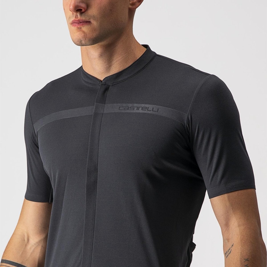 Castelli UNLIMITED ALLROAD Jersey Heren Donkergrijs | 946823WOB