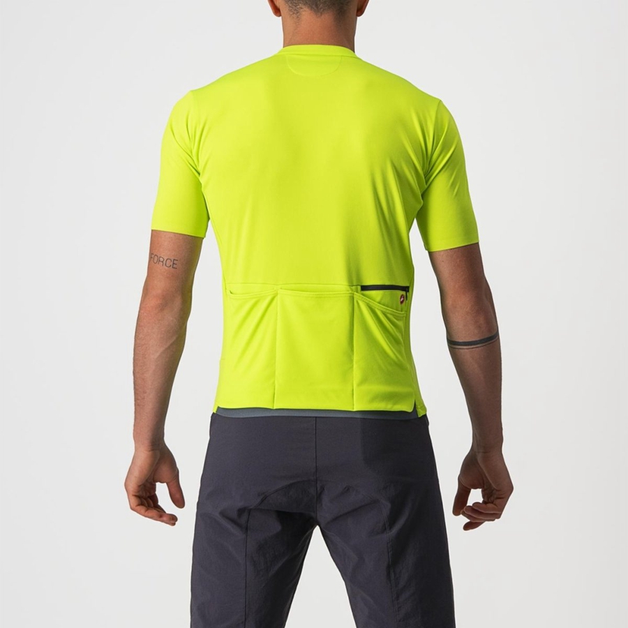 Castelli UNLIMITED ALLROAD Jersey Heren Lichtgroen | 416702YPF