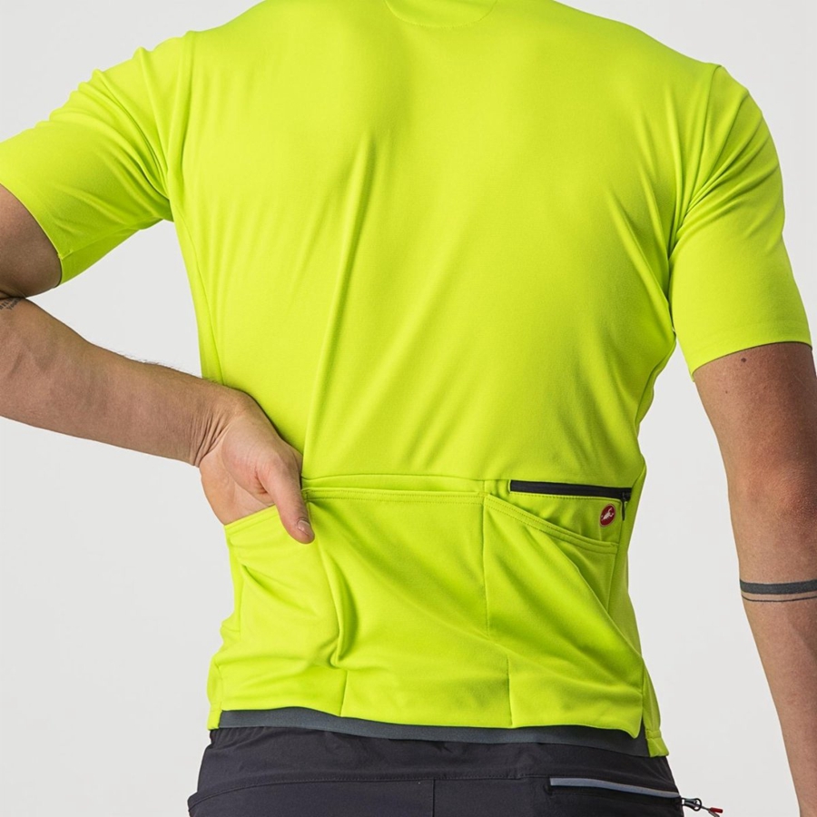 Castelli UNLIMITED ALLROAD Jersey Heren Lichtgroen | 416702YPF