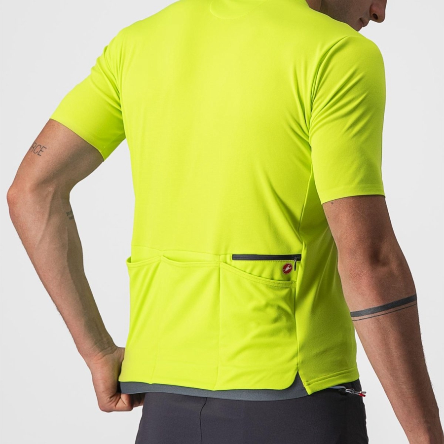 Castelli UNLIMITED ALLROAD Jersey Heren Lichtgroen | 416702YPF