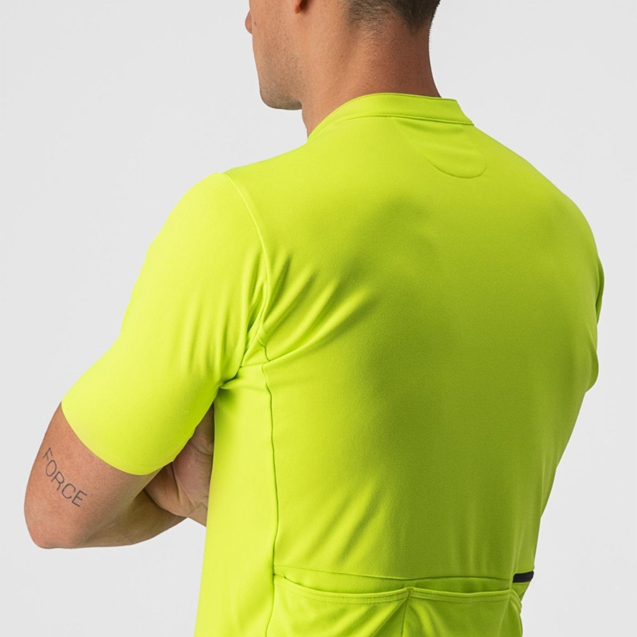 Castelli UNLIMITED ALLROAD Jersey Heren Lichtgroen | 416702YPF