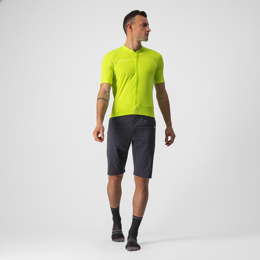 Castelli UNLIMITED ALLROAD Jersey Heren Lichtgroen | 416702YPF