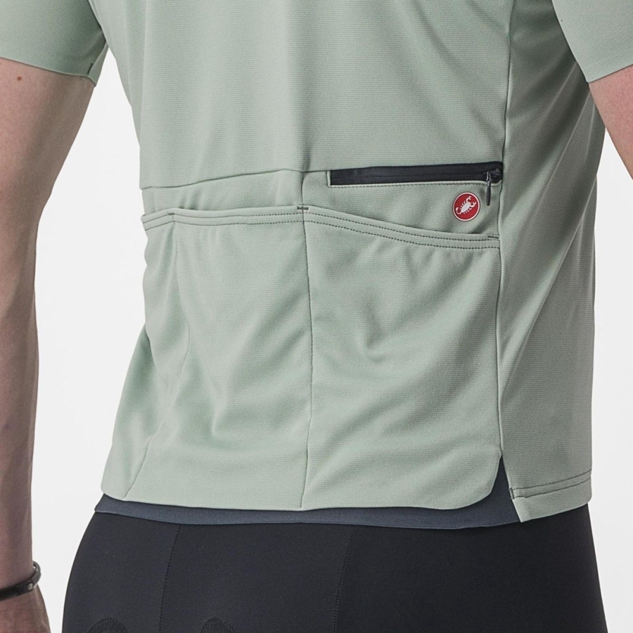 Castelli UNLIMITED ALLROAD Jersey Heren Groen | 035127ERM