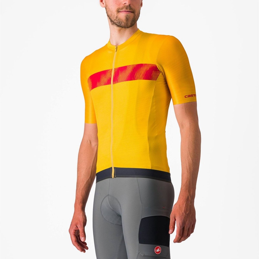 Castelli UNLIMITED ENDURANCE Jersey Heren Rood | 460859OAG