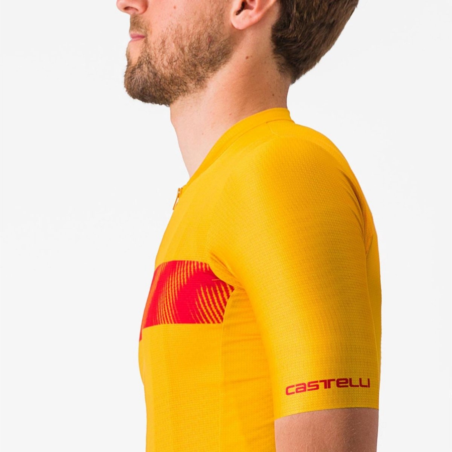 Castelli UNLIMITED ENDURANCE Jersey Heren Rood | 460859OAG