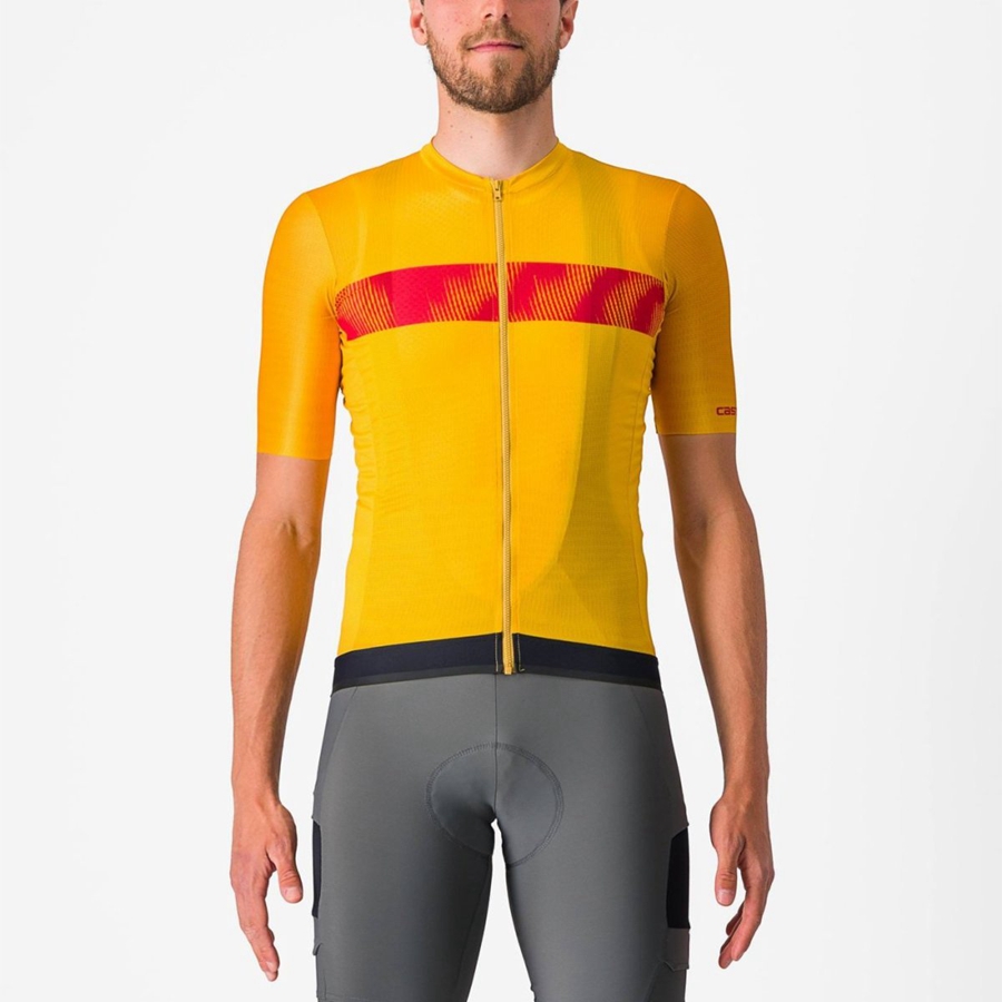 Castelli UNLIMITED ENDURANCE Jersey Heren Rood | 460859OAG