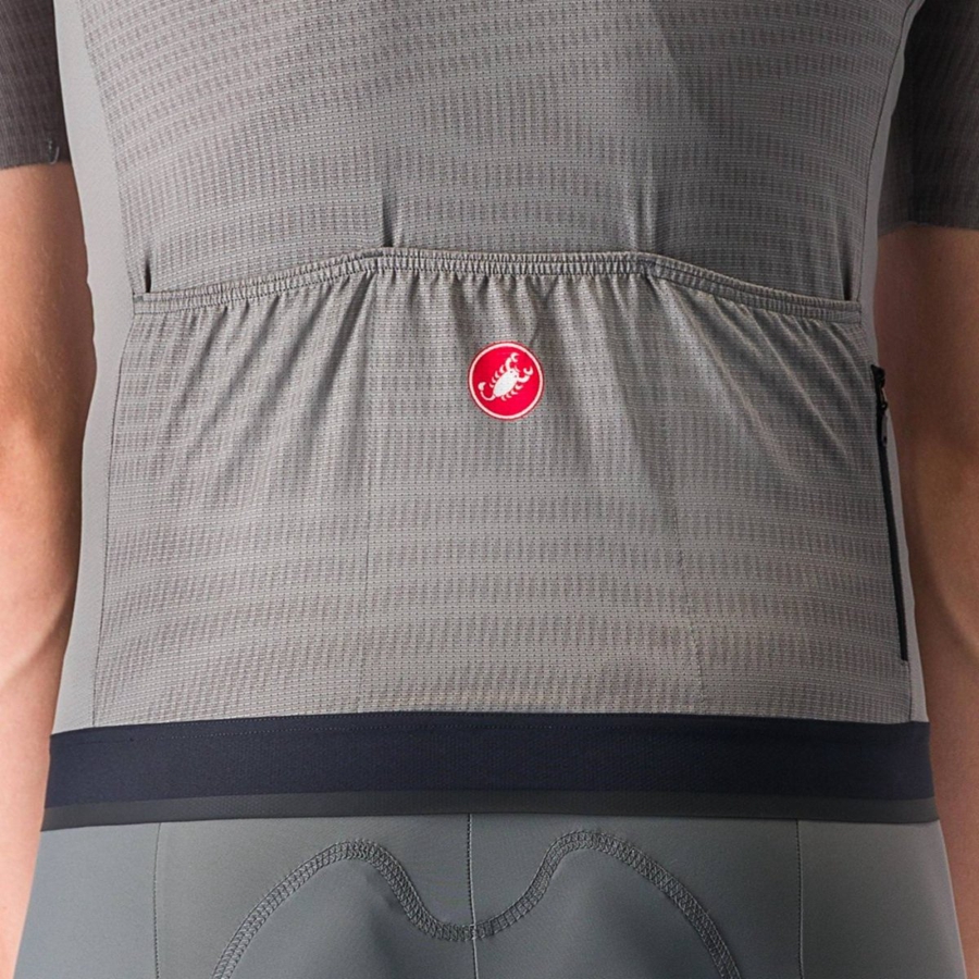 Castelli UNLIMITED ENDURANCE Jersey Heren Grijs | 035678TDM