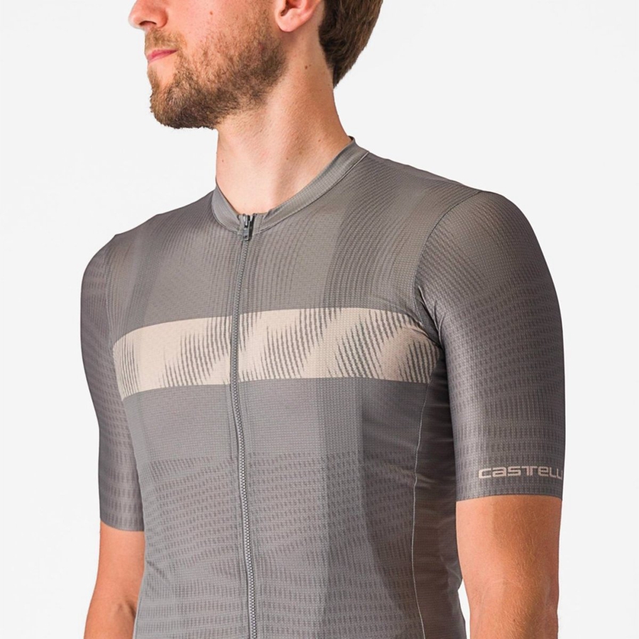 Castelli UNLIMITED ENDURANCE Jersey Heren Grijs | 035678TDM