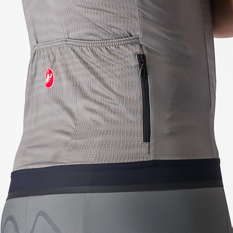 Castelli UNLIMITED ENDURANCE Jersey Heren Grijs | 035678TDM