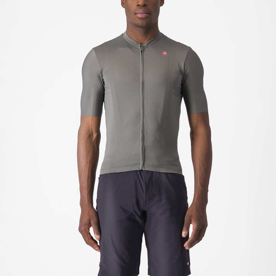 Castelli UNLIMITED ENTRATA 2 Jersey Heren Grijs | 869304XBA