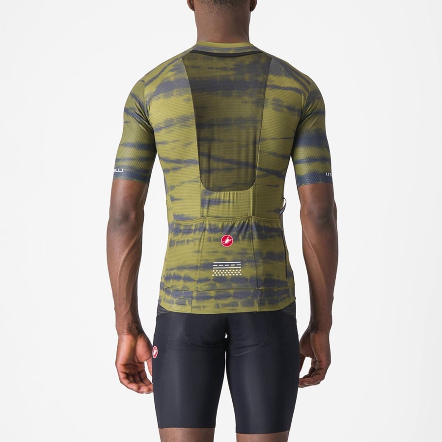 Castelli UNLIMITED PRO Jersey Heren Olijfgroen | 129086WGO