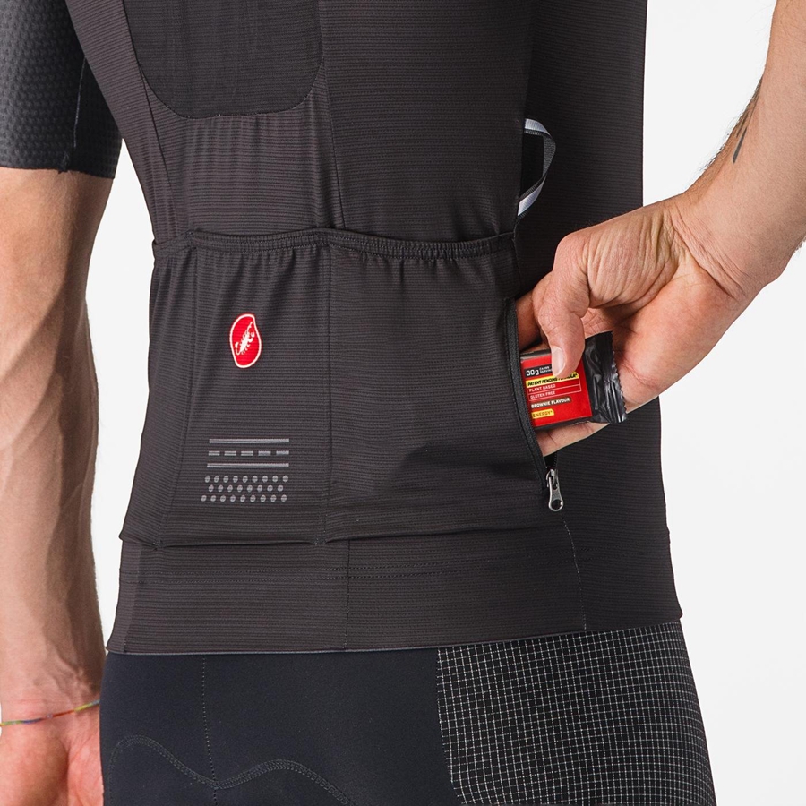 Castelli UNLIMITED PRO Jersey Heren Zwart | 014356OFH