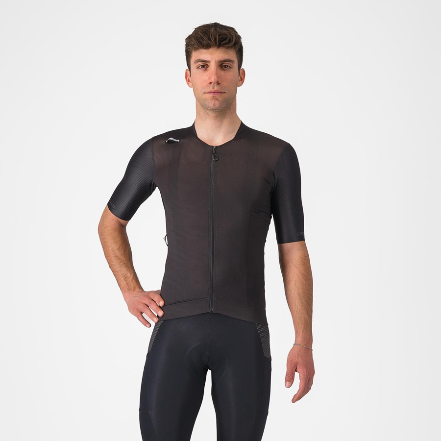 Castelli UNLIMITED PRO Jersey Heren Zwart | 014356OFH