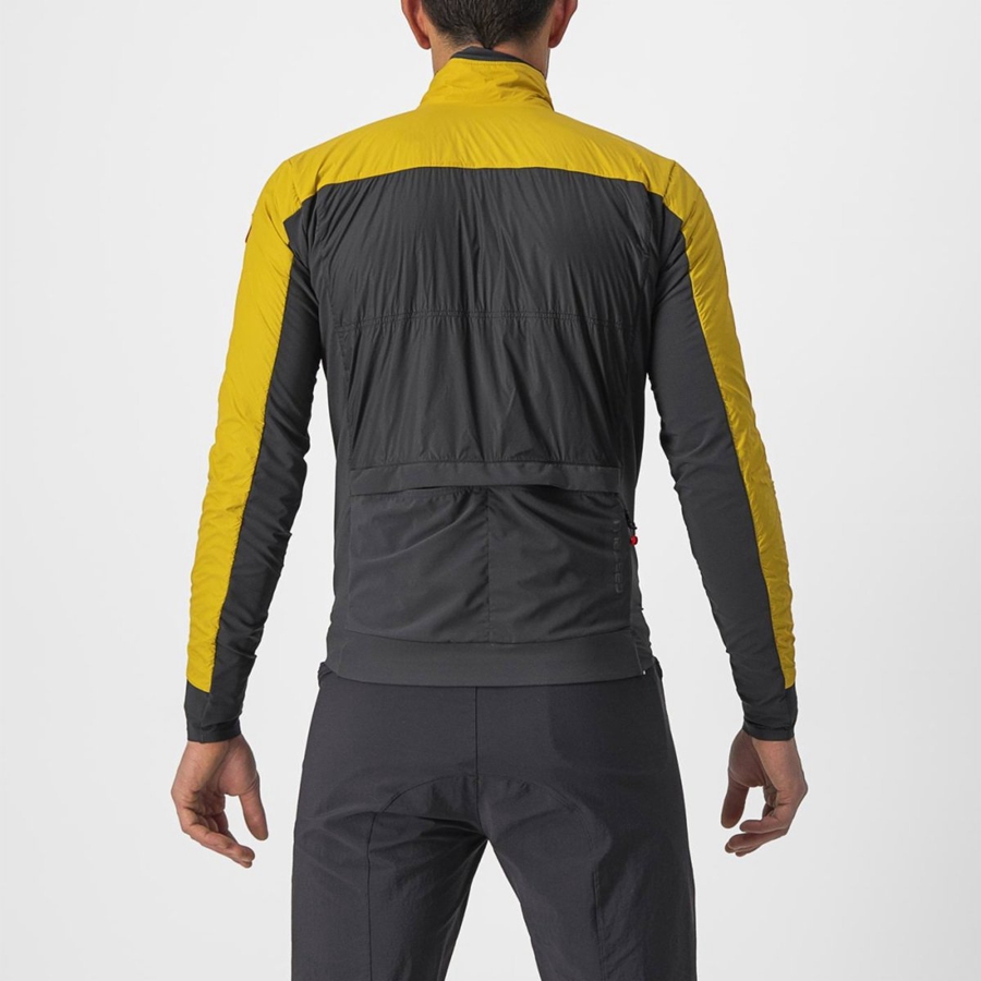 Castelli UNLIMITED PUFFY Jassen Heren Donkergrijs | 261974GAH