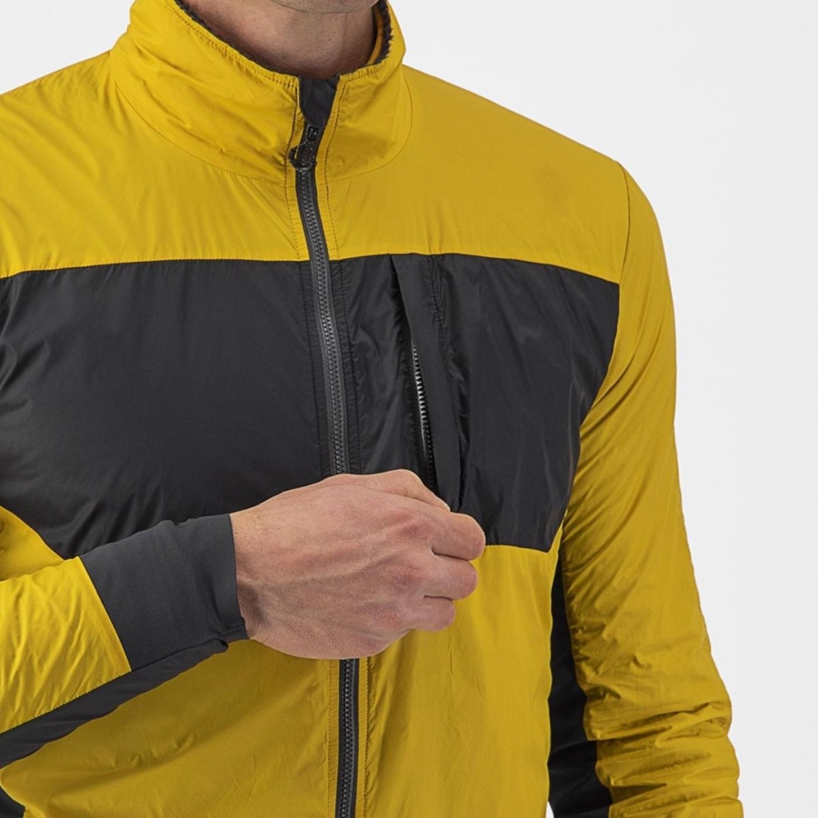 Castelli UNLIMITED PUFFY Jassen Heren Donkergrijs | 261974GAH