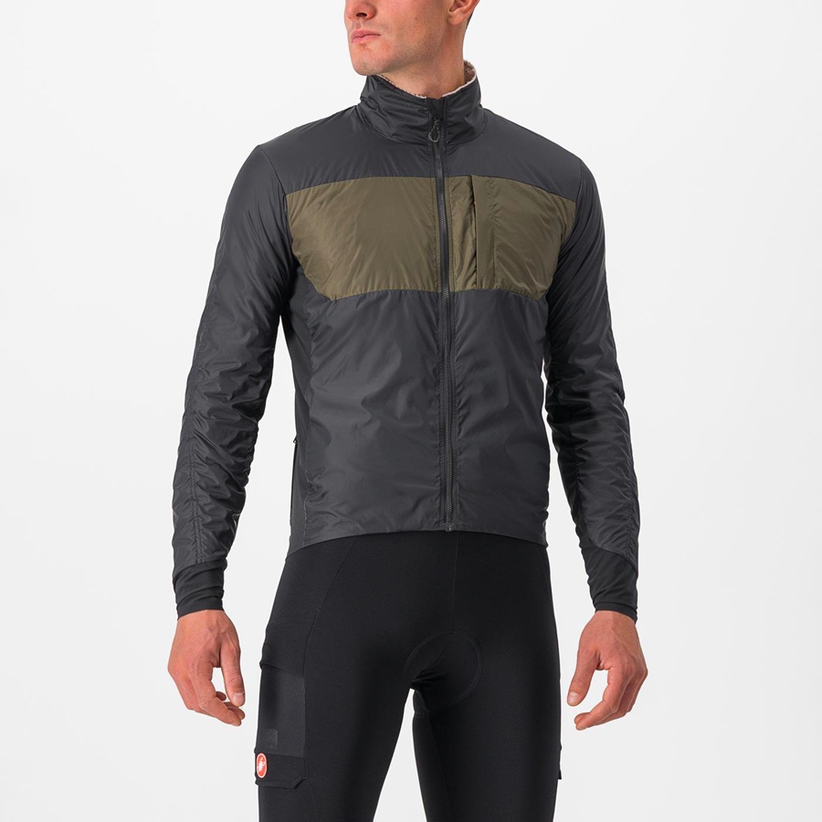 Castelli UNLIMITED PUFFY Jassen Heren Zwart | 647230DHC