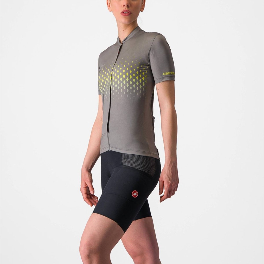 Castelli UNLIMITED SENTIERO 3 Jersey Dames Grijs | 293086JXW