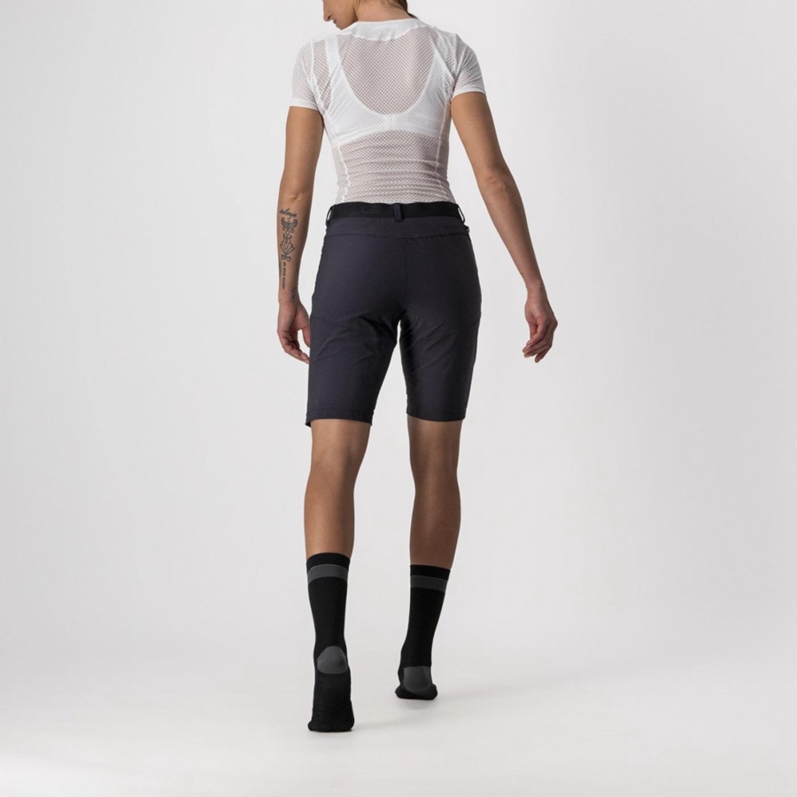 Castelli UNLIMITED WGY Korte Broek Dames Zwart | 194360OAN