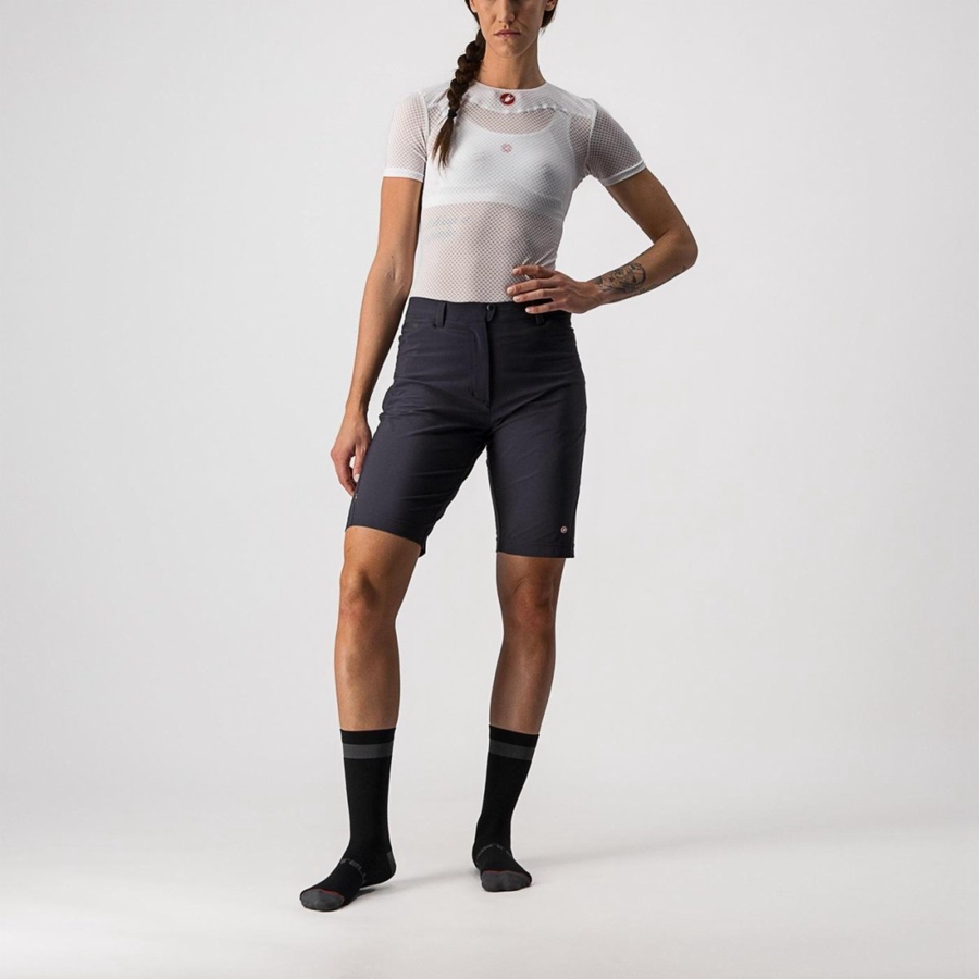 Castelli UNLIMITED WGY Korte Broek Dames Zwart | 194360OAN