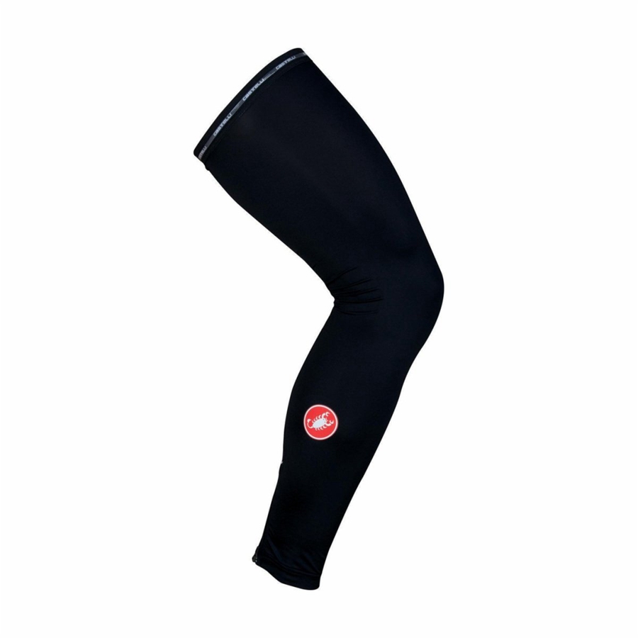 Castelli UPF 50 + LIGHT LEG SLEEVES Beenwarmer Dames Zwart | 189540YJC