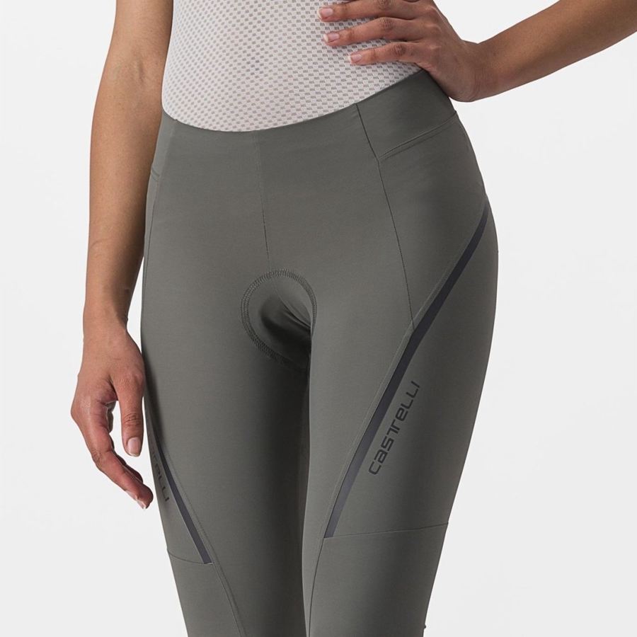 Castelli VELOCISSIMA 3 KNICKER Leggings Dames Grijs Donkergrijs | 420781JPL