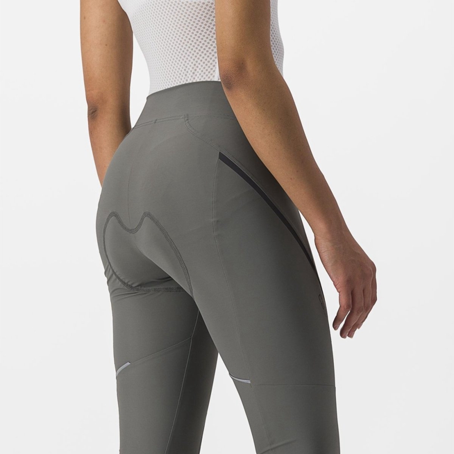 Castelli VELOCISSIMA 3 KNICKER Leggings Dames Grijs Donkergrijs | 420781JPL