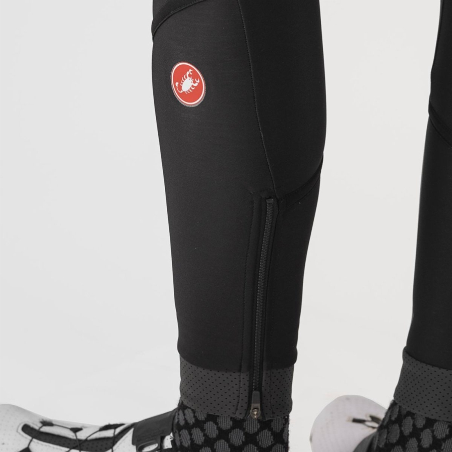 Castelli VELOCISSIMA DT Panty Met Slabbetje Dames Zwart Zwart | 064795BZI