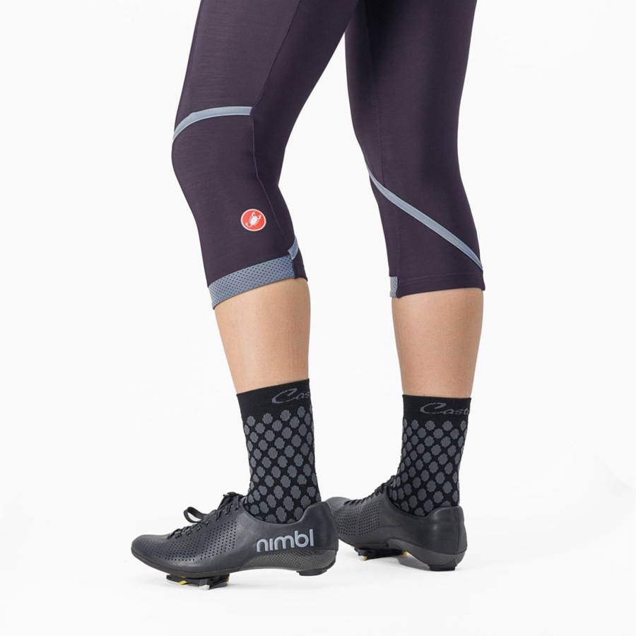 Castelli VELOCISSIMA THERMAL KNICKER Leggings Dames Zilver | 281357VZQ