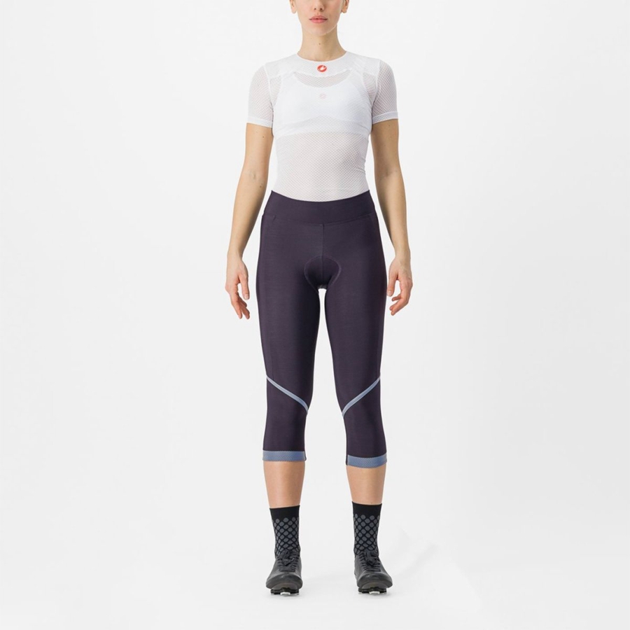 Castelli VELOCISSIMA THERMAL KNICKER Leggings Dames Zilver | 281357VZQ