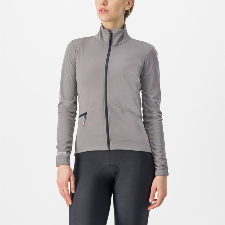 Castelli VENTO TRAIL Jassen Dames Grijs | 195832RNY