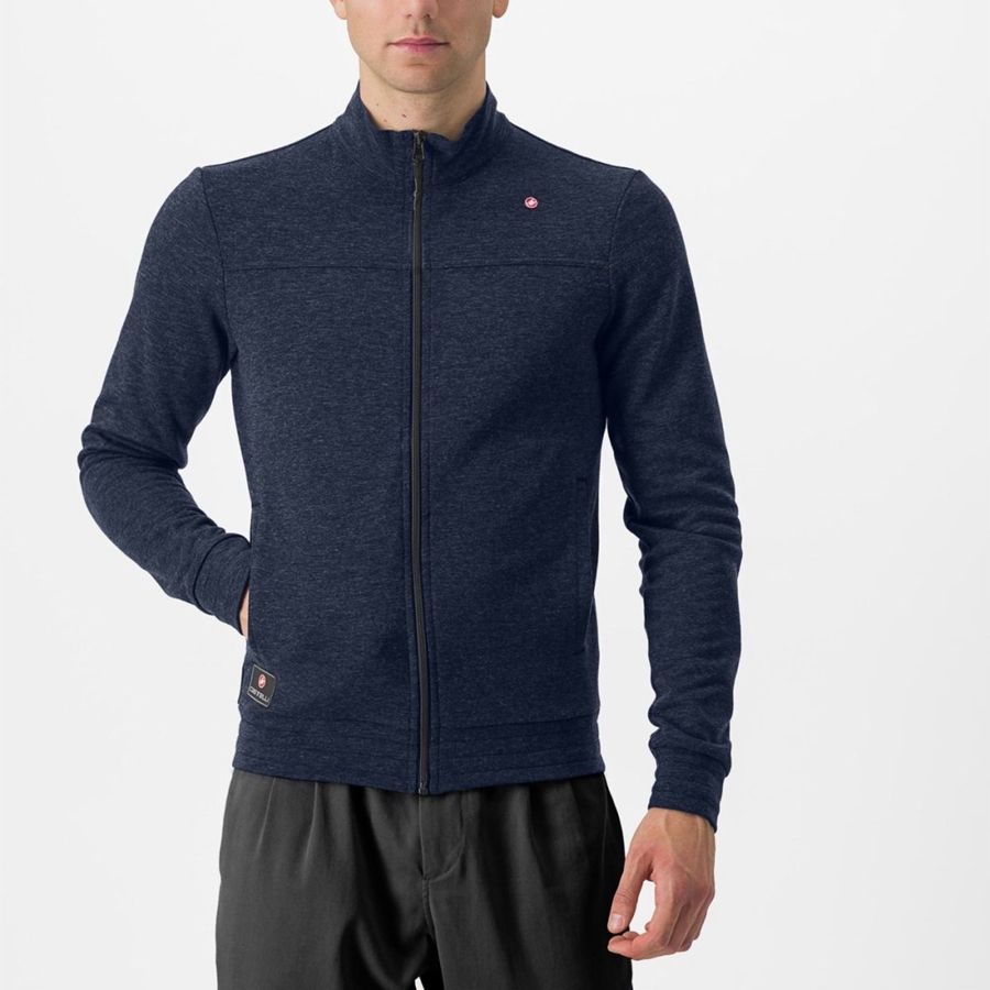 Castelli VIGORELLI TRACK Casual Heren Blauw | 204168AJU