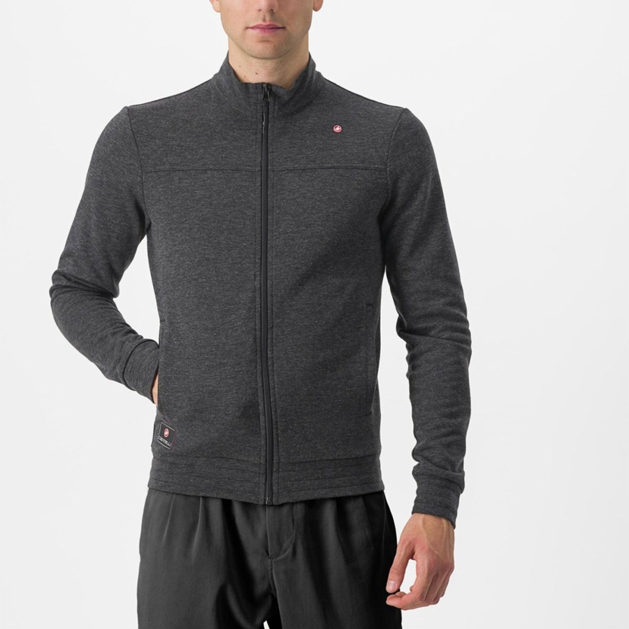 Castelli VIGORELLI TRACK Casual Heren Donkergrijs | 904825TYO